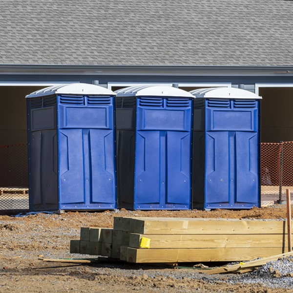 how far in advance should i book my portable restroom rental in Harmon ND